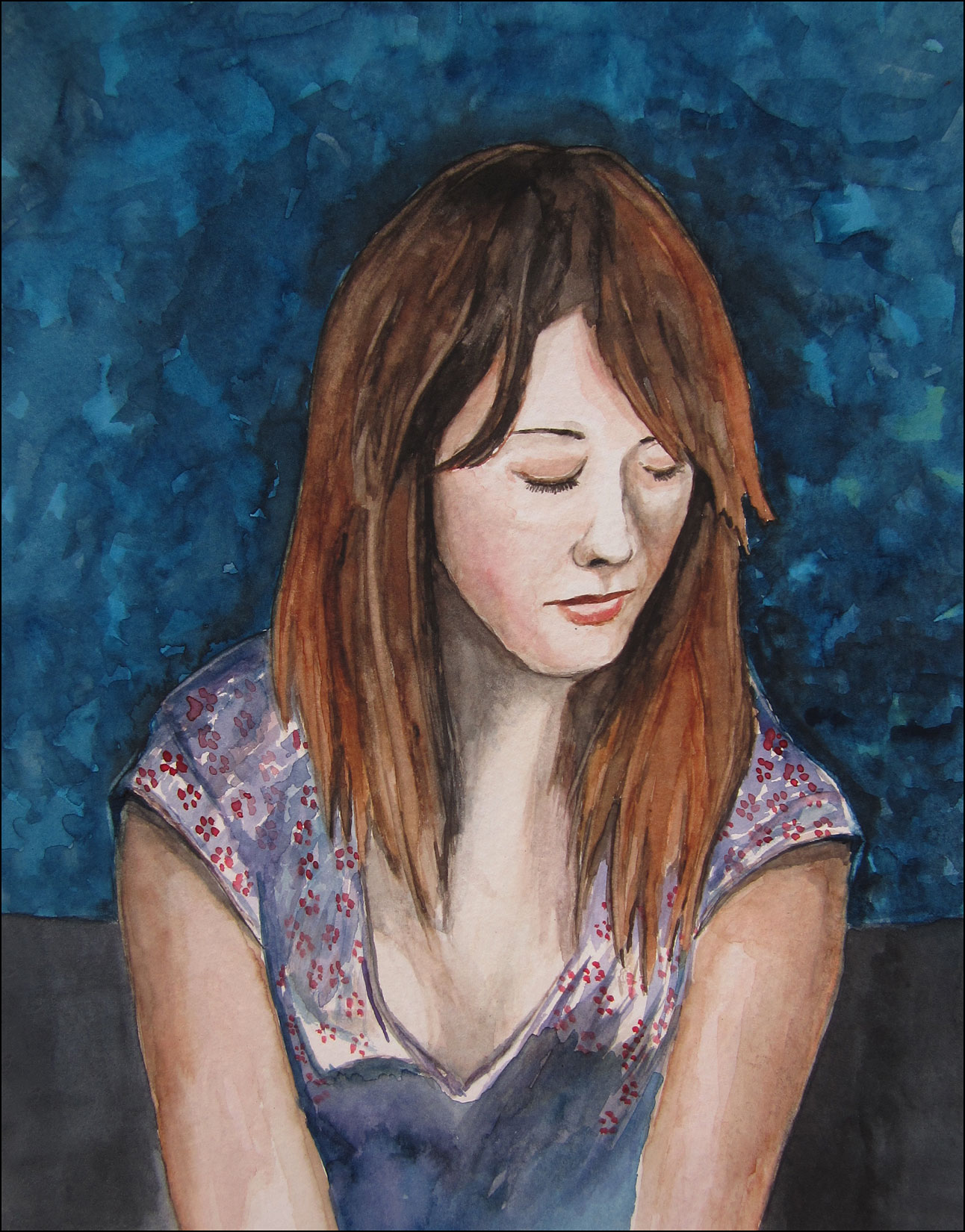 Girl at the Sushi Bar