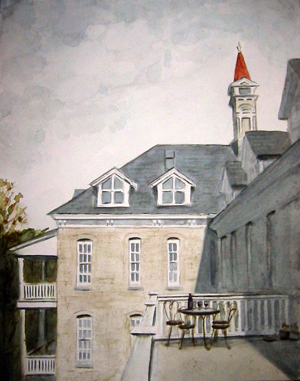Patio - Old State Hospital