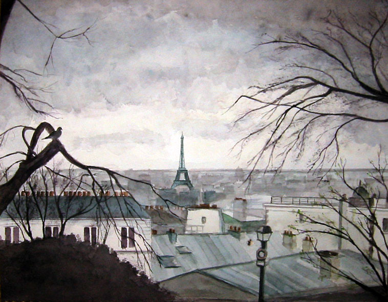 Rainy Day in Paris